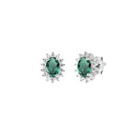 Earrings Amen Woman Lady in Silver Zircone ORLDPBBVE - ORLDPBBVE